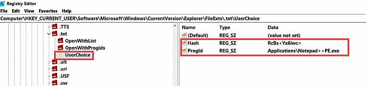 Setting Notepad++ as default text editor requires changing a reg key-registry-editor-2.jpg