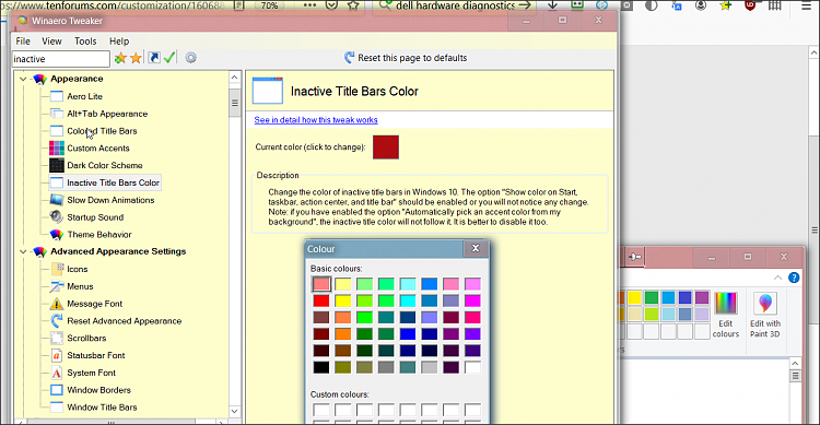 Win 10: Unable to set inactive window Title Bar Color-1.png