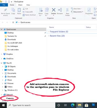 how to add a windows app to the navigation pane in File Explorer ?-camera-file-explorer.jpg