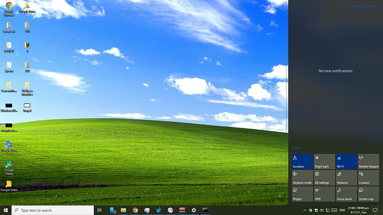 how to make a wallpaper theme for windows 10