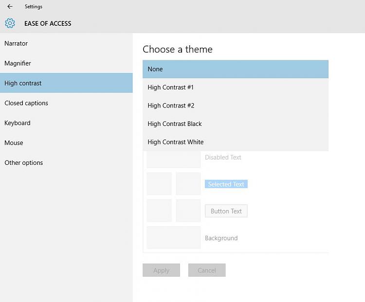 How to Configure the Start Menu-color-settings-w10-high-contrast-theme-setting.jpg