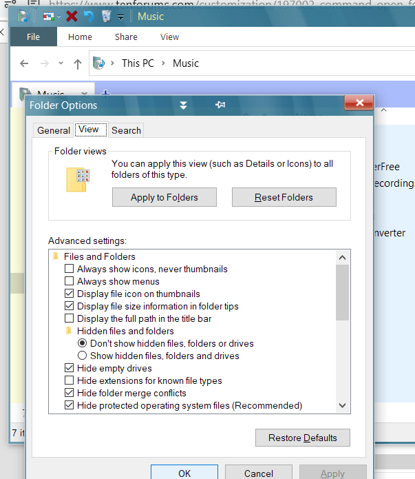 Command to open the &quot;Folder and Search Options&quot; window's second tab.-2.png