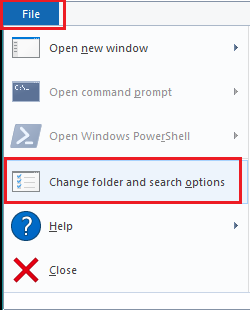 Windows 10 not saving my folder view options.-filemenufolderopts.png