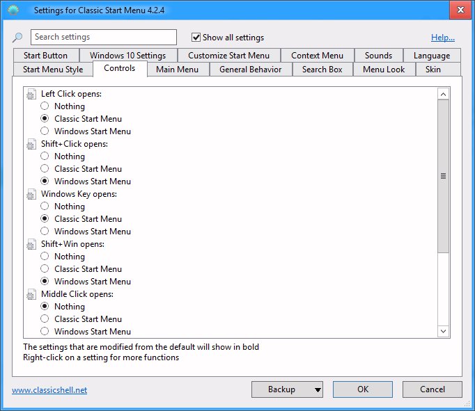 How to change the Windows white start up logo?-classic-start-menu-settings.jpg