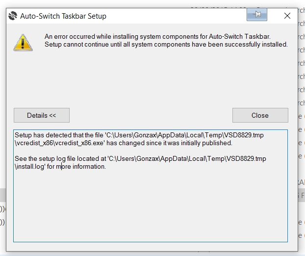 how to set taskbar to auto-hide in tablet mode?-error.jpg