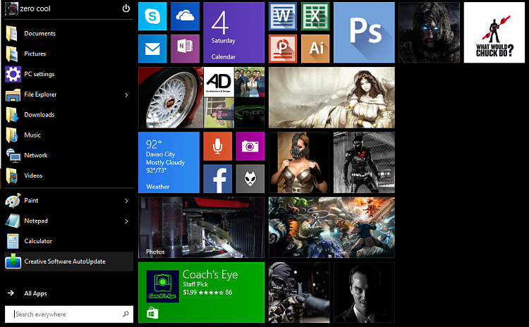Post your Windows 10 Start menu or Start Screen-start-menu.png