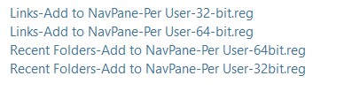 Add Recent Folders and/or Links/Favorites to Navigation Pane-files.png