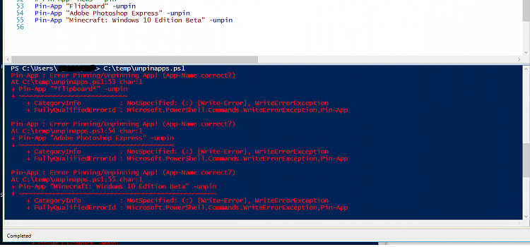 How to automatically (cmd/powershell script) unpin all apps in start-win-10-unpinerror.png