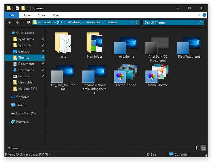 [?] - Changing explorer folder color possible?-themes.png