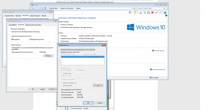 Windows 10 borders changed to 7, random low memory pop ups-ss.png