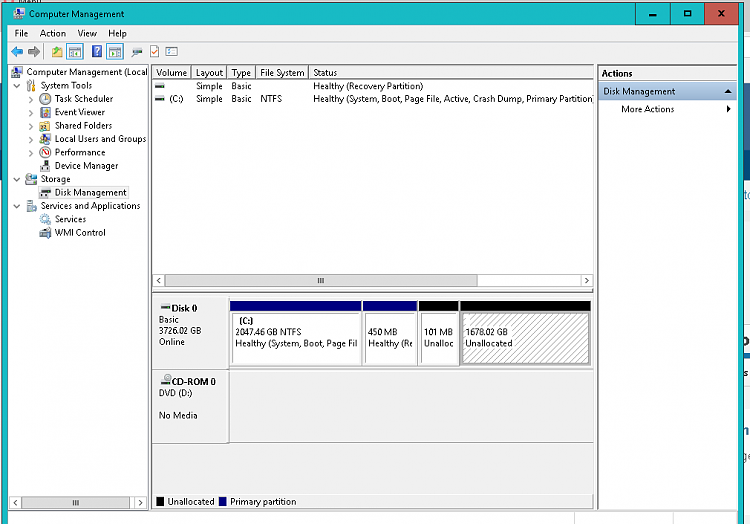 Cannot view area/data of hard drive above 2 TB of 4 TB hard drive-my-disk.png