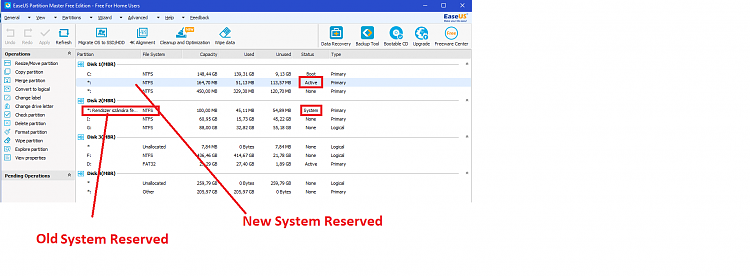 How can I remove old HDD, which has system partition on it?-easeus.png