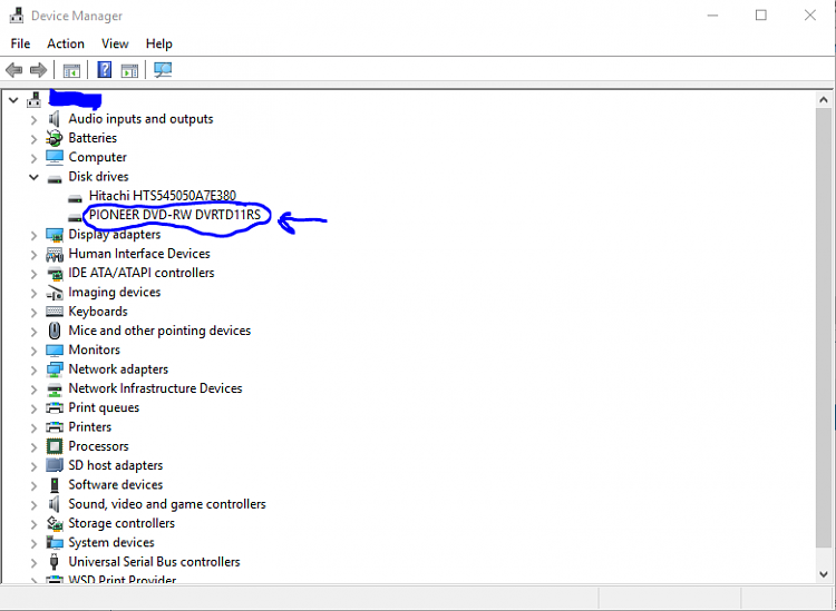 Platillo Pase para saber cobre DVD drive not showing in File Explore. (Im really tech savvy). - Windows 10  Forums