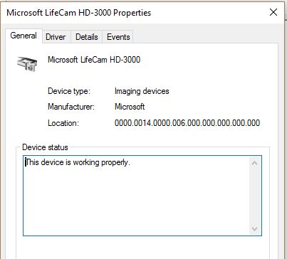 LifeCam HD-3000 stopped working after Windows 10 Anniversary Update-lifecam_the-device-working-properly.jpg