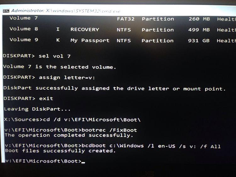 How to sign an existing partition to EFI partition with diskpart-67249407.jpg