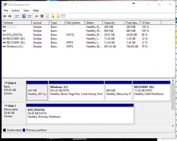 I Have 2 Recovery Partitions on MY SSD &amp; 2 Basic 100% Free-disks.jpg