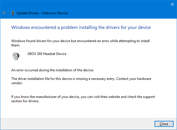 Creators Update Broke My XBOX 360 Headset Device (Unknown Device)-headset.png