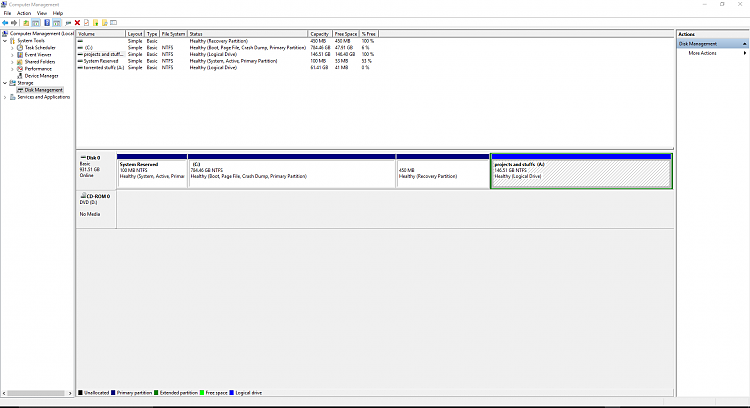 C drive space reallocated long time ago and can't extend back?-9a7430570f94751c2322f4d62413ddb7.png