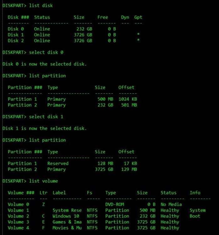 Displaying the disk free space with Diskpart-diskpart.jpg