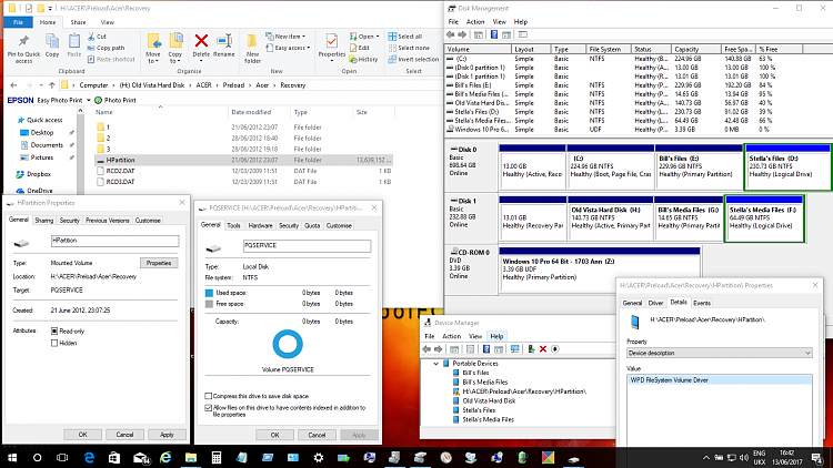 Windows Portable Device Code 10 Error - PQSERVICE Partition-mounted-volume-portable-device-screenshot.png