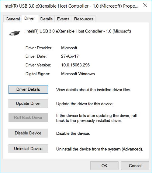 Usb extensible host controller driver latest version download