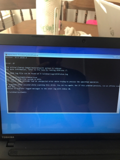 computer screen goes black and unresponsive