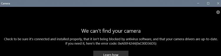 Lenovo w520 upgraded to windows 10 does not recognize any cam-no-cam-error.jpg
