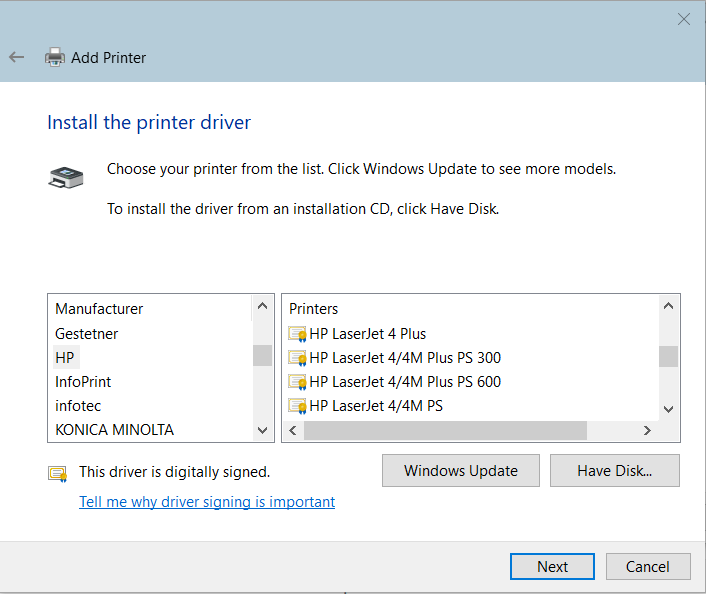 Windows 10 Driver for HP LaserJet 4-image.png