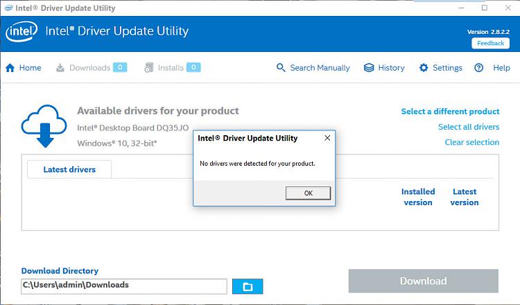 Driver Problem-intel-driver-update-util.results.jpg