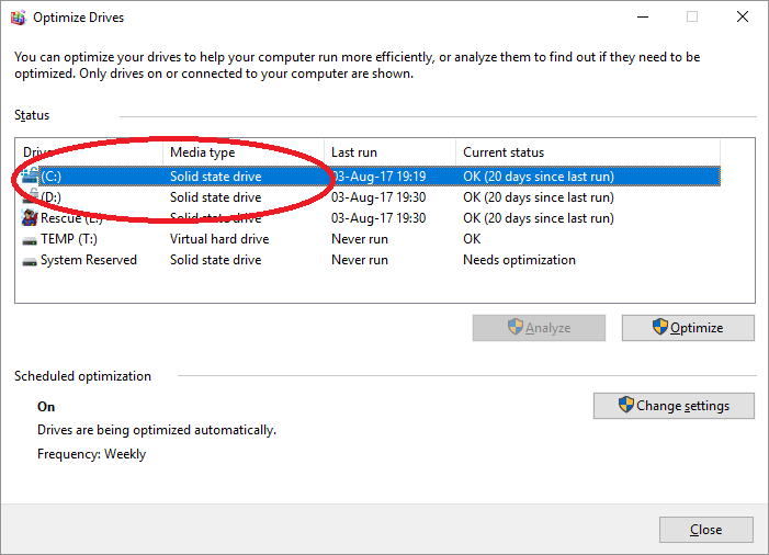 a SSD? Solved - Windows Forums