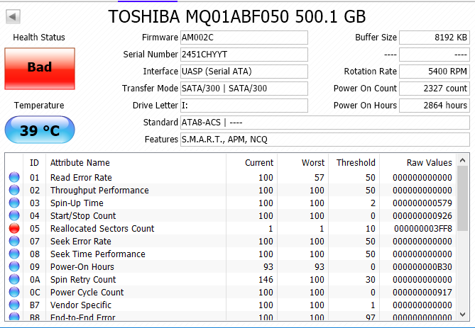 Is there any way of fixing a 'Bad' HDD?-capture.png