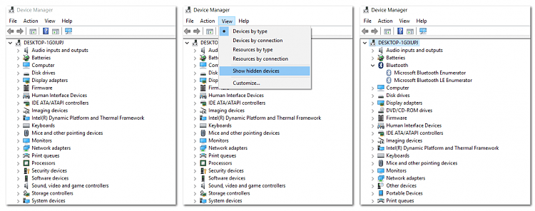 Microsoft bluetooth enumerator windows 10