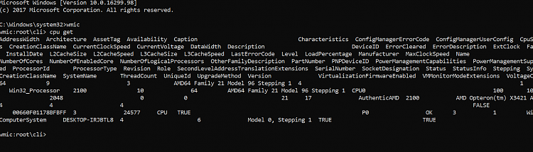 Hi Gurus help neded on wmic command (Cpu data)-wmic.png