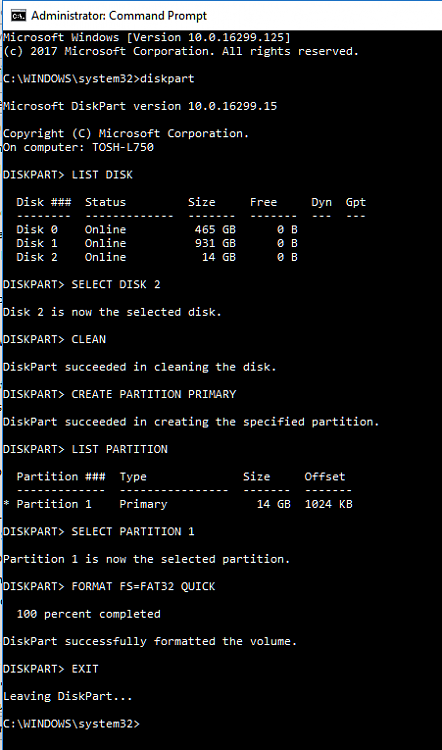 Windows thinks my USB flash disk is a ''hard drive&quot; or something-diskpart-clean-format-usb.png