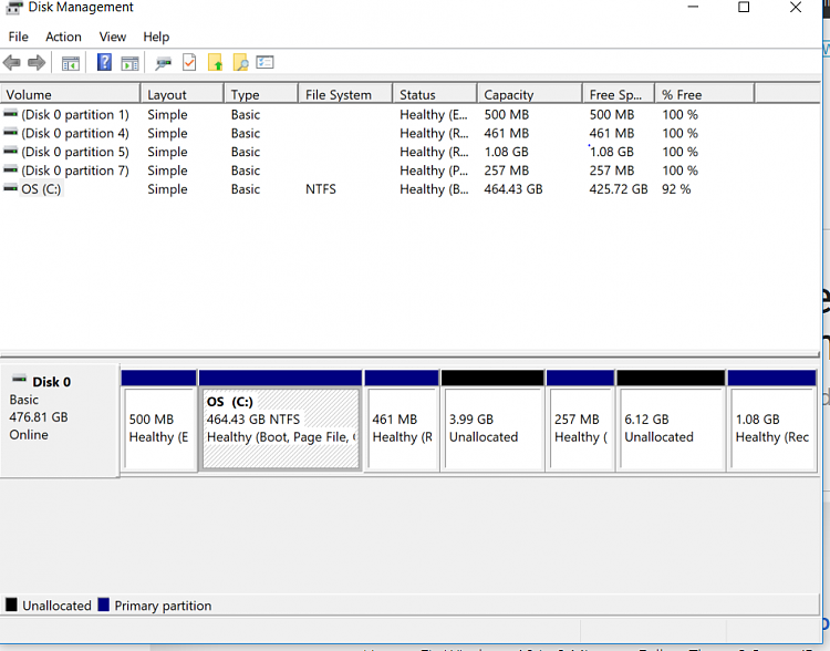 Several orphaned drive partitions after failed linux dual boot install-drive-partitions.png