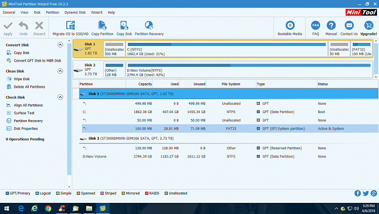 Moving Unallocated Disk Space to End of Disk-mini-tool-50mb.png