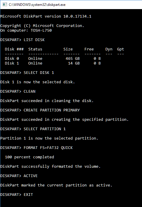 DISKPART tried to create a Partition, has not worked-diskpart-active-usb.png