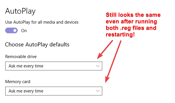 set AutoPlay defaults with registry editor-l2xrcsy.png