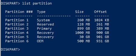 Disk management shows one less partition than diskpart and Macrium-listpartition.jpg