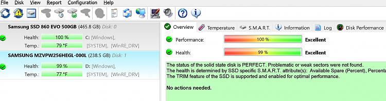 11 Mt. Old P51 SSD Status Shows Health Has Dropped From 100% to 99%-image-2.jpg