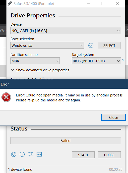 rufus usb tool made my ubs device not work rufus usb tool made my ubs device not work