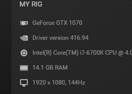 I have 16gb ram but it shows up as 14.1?-image.png