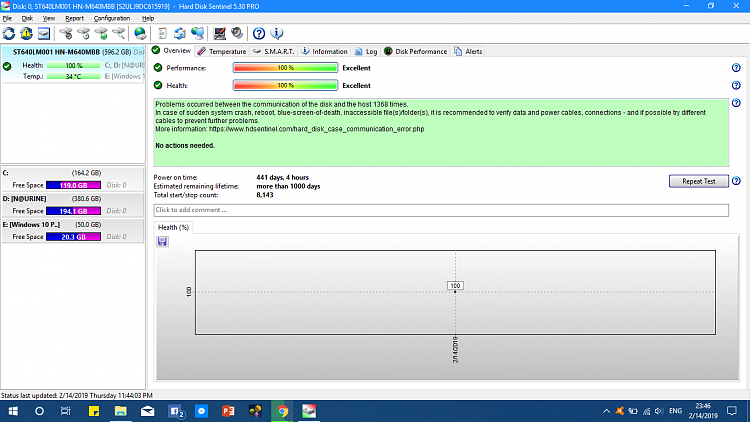 the performance of my hard drive hast decreased to 96% (HD Sentinel)-untitled.png