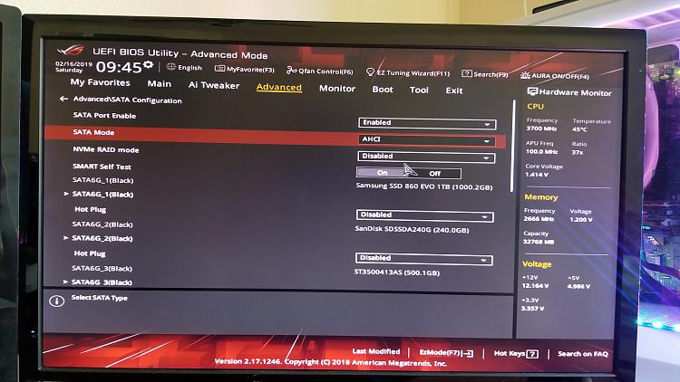 SSD optimization and TRIM unable to run on all SSD's.-20190216_094558.jpg