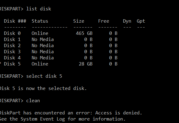 USB stick previously used as a boot stick for Killdisk not recognized-diskpart.png