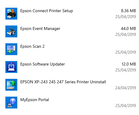 Epson Xp 245 Printer Issues Windows 10 Forums