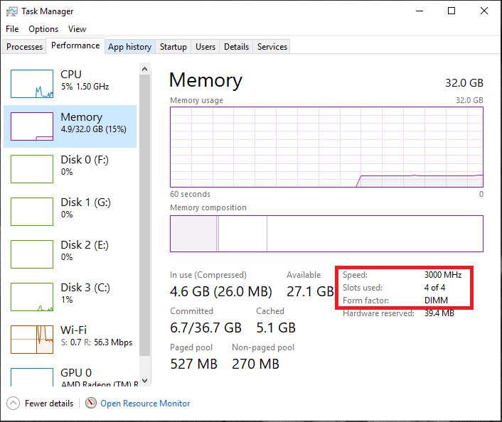After 1903 update my RAM Speed is now 933 MHz instead of 1866 MHz!?-task-manager-1809.png