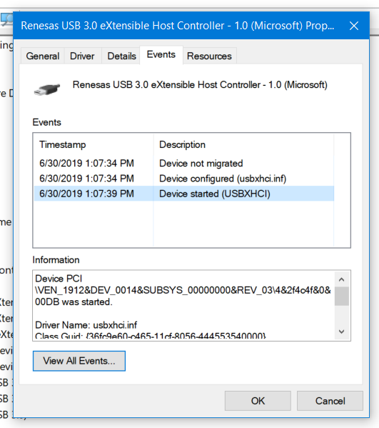 Renesas Usb 3 0 Extensible Host Controller 1 0 Microsoft