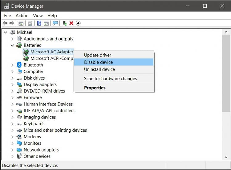 microsoft ac adapter driver download windows 10