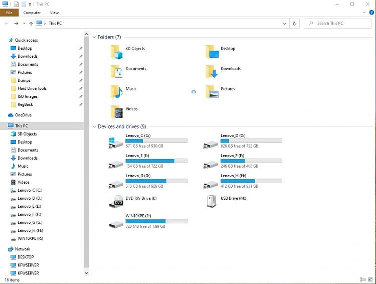 usb device not showing in file explorer windows 10